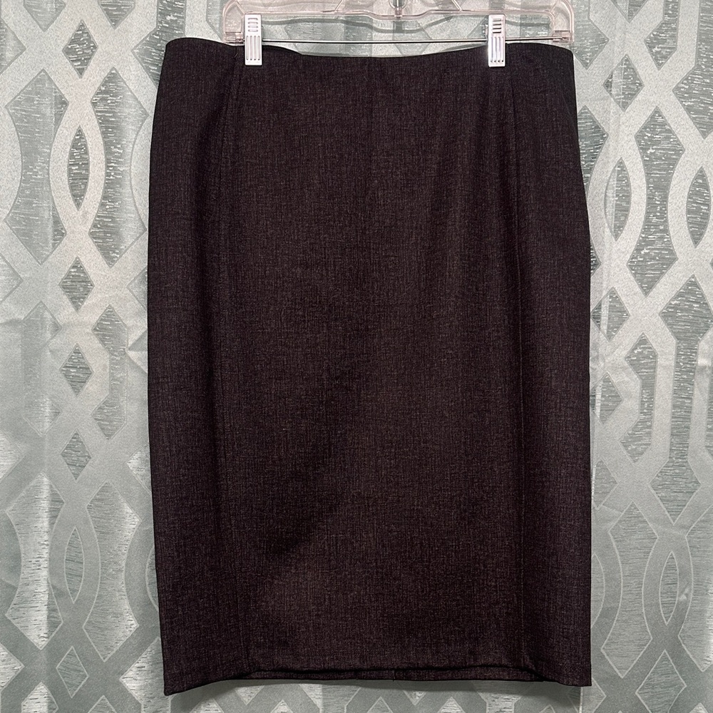 Liverpool Dark Gray Pencil Skirt